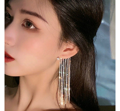 Ladies Cute Trendy Fashionable Stylish Ear Ring Earring Long Tassel Earrings