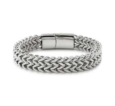 Double Franco Stainless Steel Bracelet