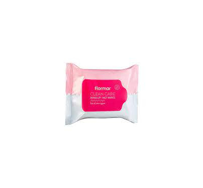 Clean Care Makeup Wet Wipes Flormar 20s: All Skin Types