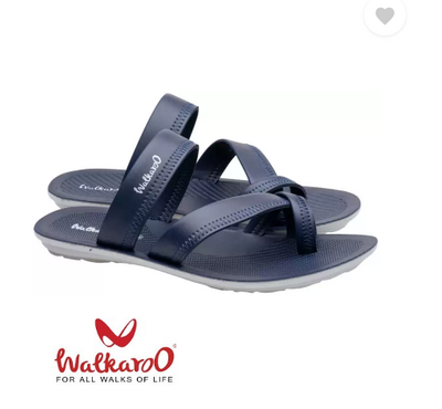 Walkaroo Mens Blue Outdoor Comfortable &  Fashionable Sandals, Size: 6