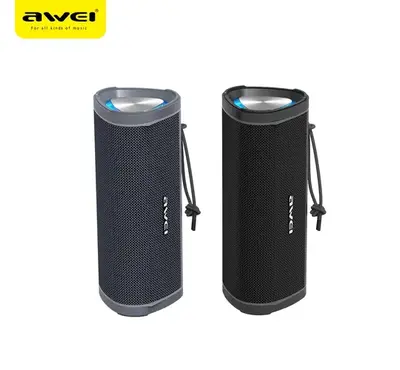 Awei Y331 RGB Lighting Wireless Bluetooth Speaker Water Proof & Bacup PowerBank - Awei(197)