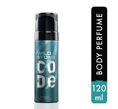 Wild Stone Code Steel Body Perfume Spray For Men 120ml