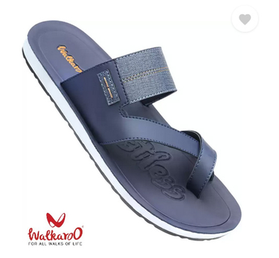 Walkaroo Mens Blue Outdoor Comfortable & Fashionable Sandals, Size: 6