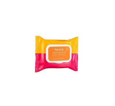 Makeup Remover Wet Wipes Flormar 20's: Combination & Oily Skin