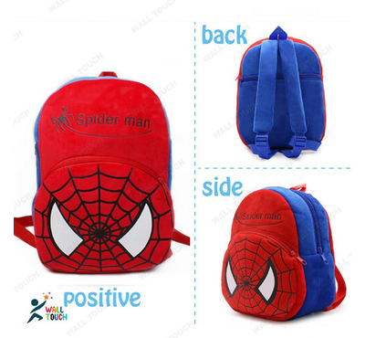 Soft Plush Cute Spiderman Toddler Backpack/ School Bag for Kid  Adorable Huggable Toys and Gifts