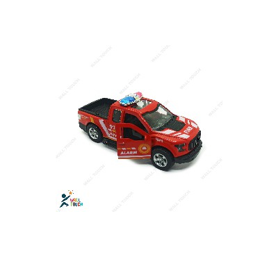 Amazing Die Cast Metal Car Truck Toy Vehicle For Kids Toddlers (Red)