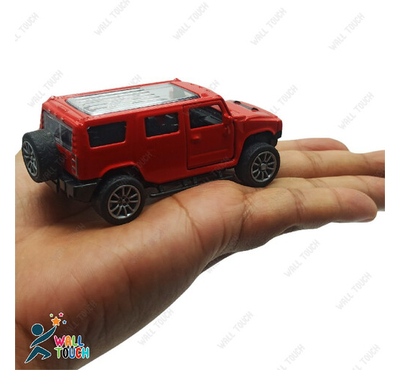 Alloy Die cast Pull Back Mini Metal Jeep Car Model Super Speed Mini Latest Toy Gift For Kids & For Transportation Vehicle Car Lover-Red