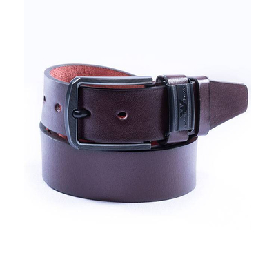 safa leather- Chocolate Color Artificial Leather Belt For man