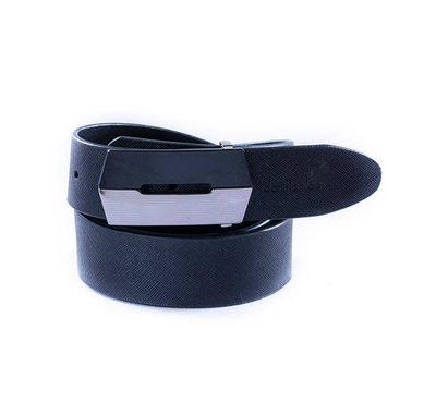 Safa leather-Black Artificial Leather Belt