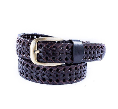 Safa leather-Artificial Leather Belt For men -Coffee