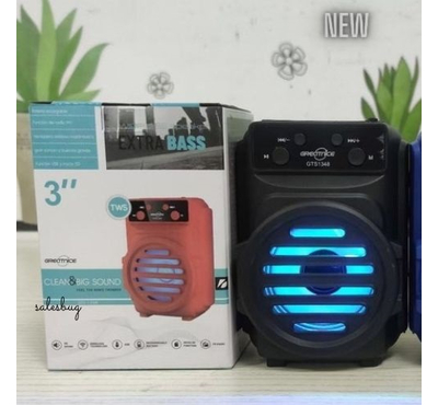 Mini Bluetooth GTS 1348 Speaker 3 inch LED