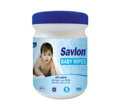 Savlon Baby Wipe Jar 160s