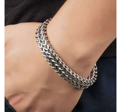 Mens Powerful Stainless Steel Bracelet
