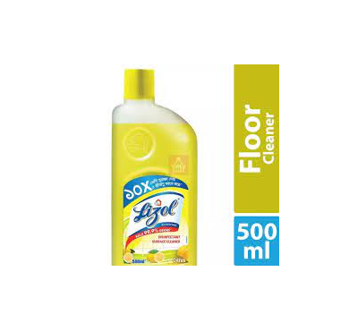 Lizol Disinfectant Floor & Surface Cleaner 500ml Citrus, Kills 99.9% Germs