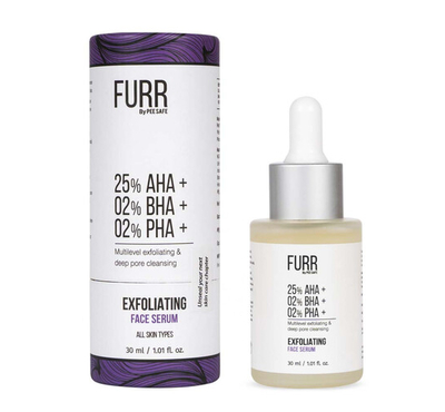 Furr By Pee Safe AHA 25% + PHA 5% + BHA 2% Exfoliating Face Serum - 30ml