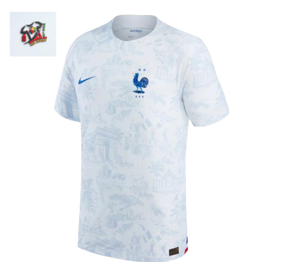 France Away Jersey Original Player Version Edition 22/23 Half, Size: L