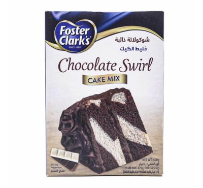 Foster Clark’s Cake Mix Chocolate Swirl – 500gm