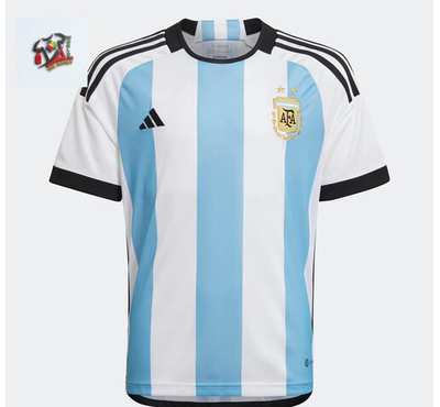 Argentina Home Jersey Original Fan Version Edition 22/23 Half, Size: XL