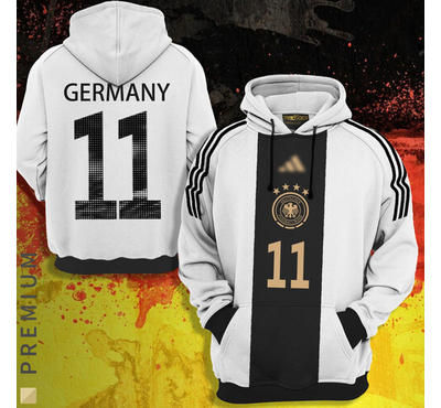 Team Germany Premium Hoodie For Winter, Size: M