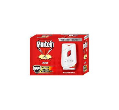 Mortein Mosquito Repellant 45ml Combo Pack Machine+Refill  |100% Dengue Protection