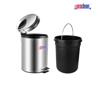 Stainless Steel Trash Can With Inner PP (20L)