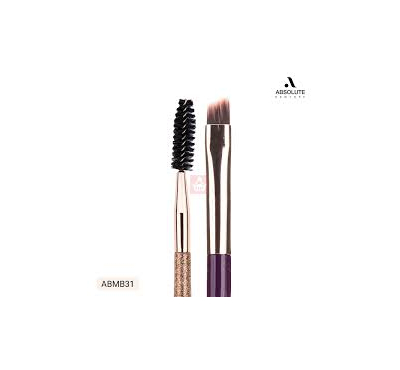 Absolute New York Dual Ended Brow Brush For Eyes - ABMB31