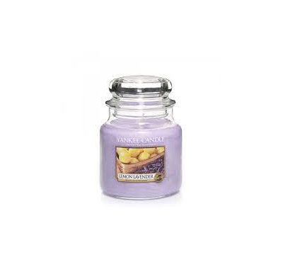 Yankee Candle Lemon Lavender Scented Candle Medium Jar 411 gm