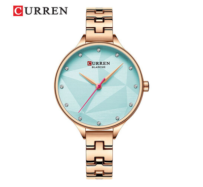 CURREN 9047 Luxury Brand Women's Watch Fashion Elegant Quartz Wristwatch with Stainless Steel Female
