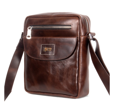 Oil Pull Up Premium Leather Messenger Bag SB-MB60