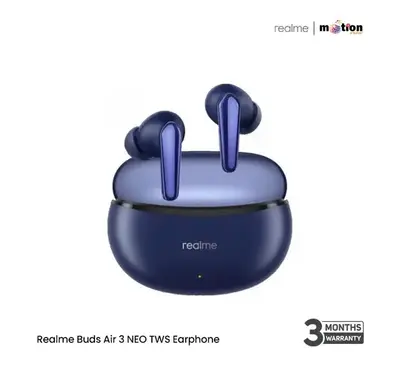 Realme Buds Air 3 NEO TWS Earphone - Blue