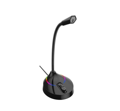 Havit Gamenote GK55 RGB USB Gaming Microphone With 7 Colour LED Light & Mute Button For Computer Laptop Mac