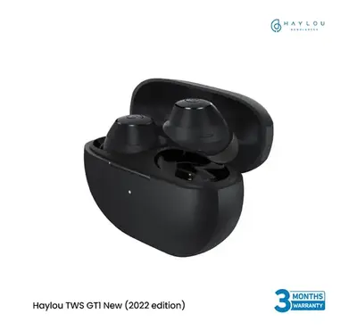Haylou TWS GT1 2022 New Edition TWS Earbuds - Black