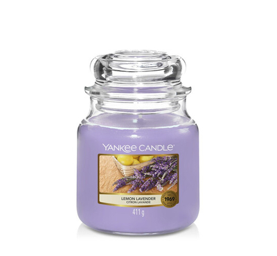 Yankee Candle Classic Medium Jar Lemon Lavender 411g