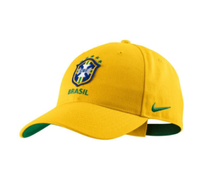 BRAZIL FOOTBALL FANS SUPPORTERS CAP UNISEX FREE SIZE
