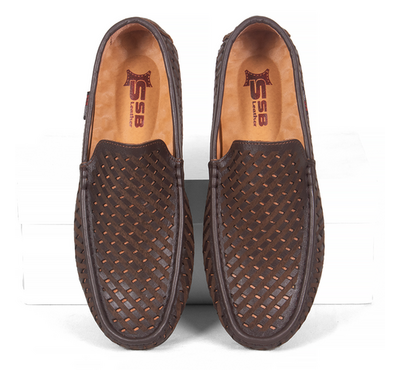 Elegance Medicated Loafer Shoes For Men SB-S438, Size: 39