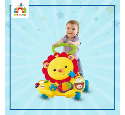 Fisher Price Walker With Musical Theme Baby Push Toy-Y9854