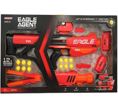 Solid color PU ball Agent Strike Disruptor Blaster Toy