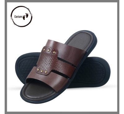 Original Leather Sandal Shoe For Men - CRM 117