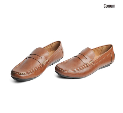 Men's Loafer - CRM 36, Color: Brown, Size: 40