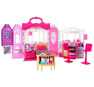 Barbie Glam Getaway House Playset For Kids- CHF54