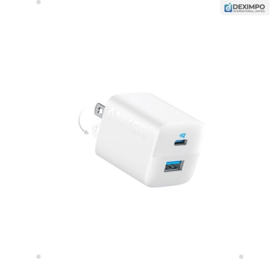 Anker 323 Charger (33W)  With both a USB-C port and a USB-A port