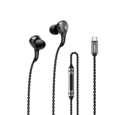 Remax RM-616a Type-C Metal Wired Earphone High-Definition Audio Volume Control