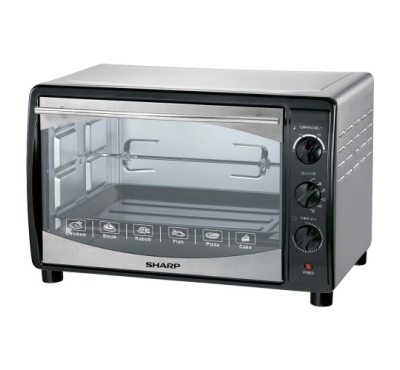 Sharp Rotisserie + Convection Electric Oven EO-42K | 42 Litres - Black & Silver