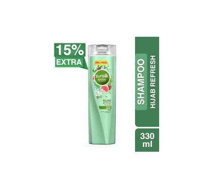 Sunsilk Shampoo Hijab Refresh 330ml (15% Extra)