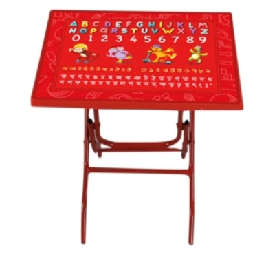 Baby Reading Table St/Leg ABC (Joy) Red