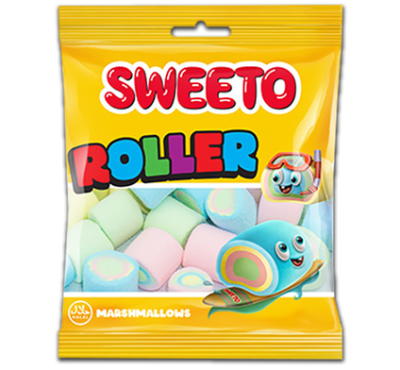 Sweeto Marshmallow Roller 60g