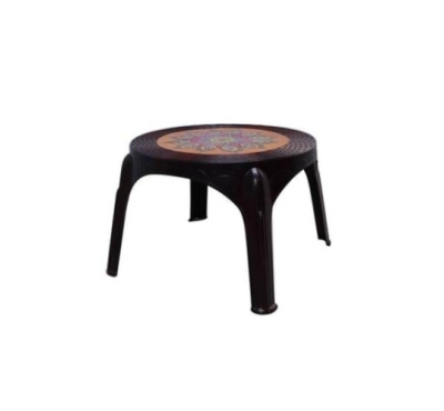 Caino Center Table Ro Printed Crown Rosewood