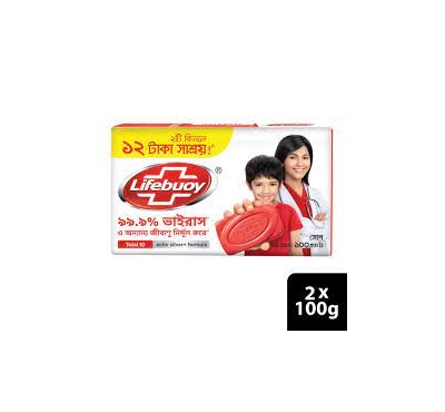 Lifebuoy Skin Cleansing Soap Bar Total 100g (Combo Pack)