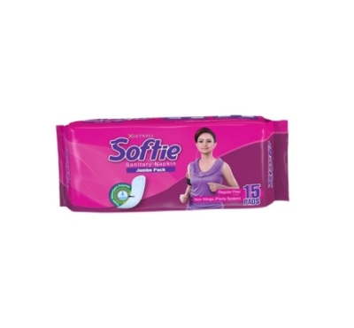 Softie Sanitary Napkin Jumbo (15 Pcs Pad)