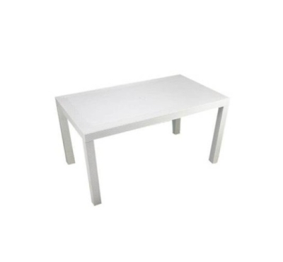 Caino Dinner Table 4 Seat P/L - White